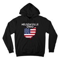 Nelsonville Ohio USA State America Travel Ohioan Hoodie