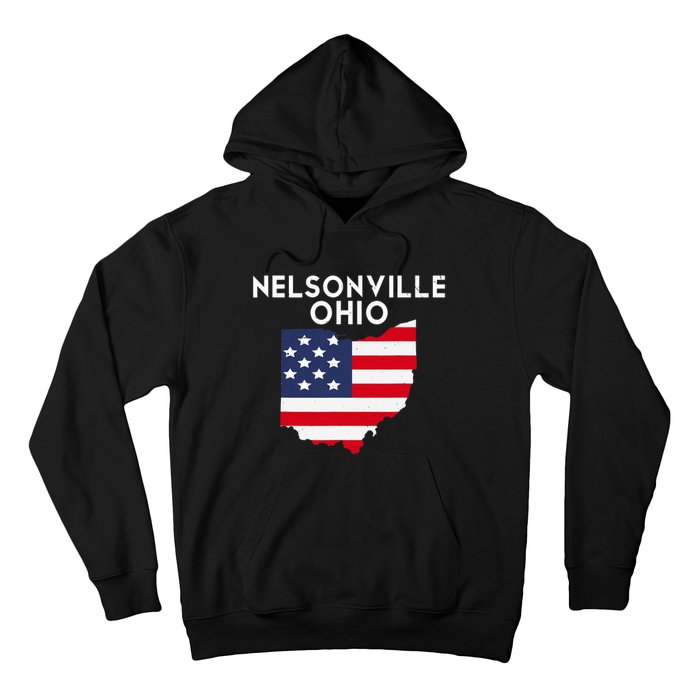 Nelsonville Ohio USA State America Travel Ohioan Hoodie