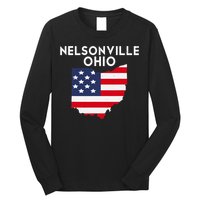 Nelsonville Ohio USA State America Travel Ohioan Long Sleeve Shirt