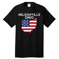 Nelsonville Ohio USA State America Travel Ohioan Tall T-Shirt