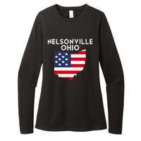 Nelsonville Ohio USA State America Travel Ohioan Womens CVC Long Sleeve Shirt