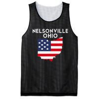 Nelsonville Ohio USA State America Travel Ohioan Mesh Reversible Basketball Jersey Tank