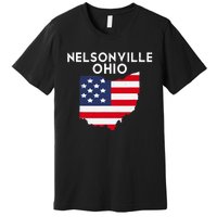 Nelsonville Ohio USA State America Travel Ohioan Premium T-Shirt