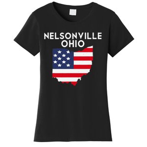 Nelsonville Ohio USA State America Travel Ohioan Women's T-Shirt