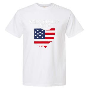 Nelsonville Ohio USA State America Travel Ohioan Garment-Dyed Heavyweight T-Shirt