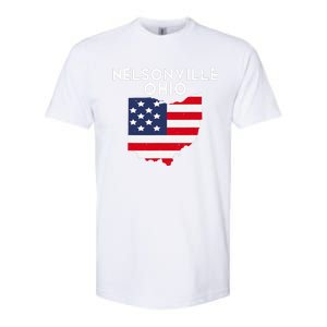 Nelsonville Ohio USA State America Travel Ohioan Softstyle CVC T-Shirt