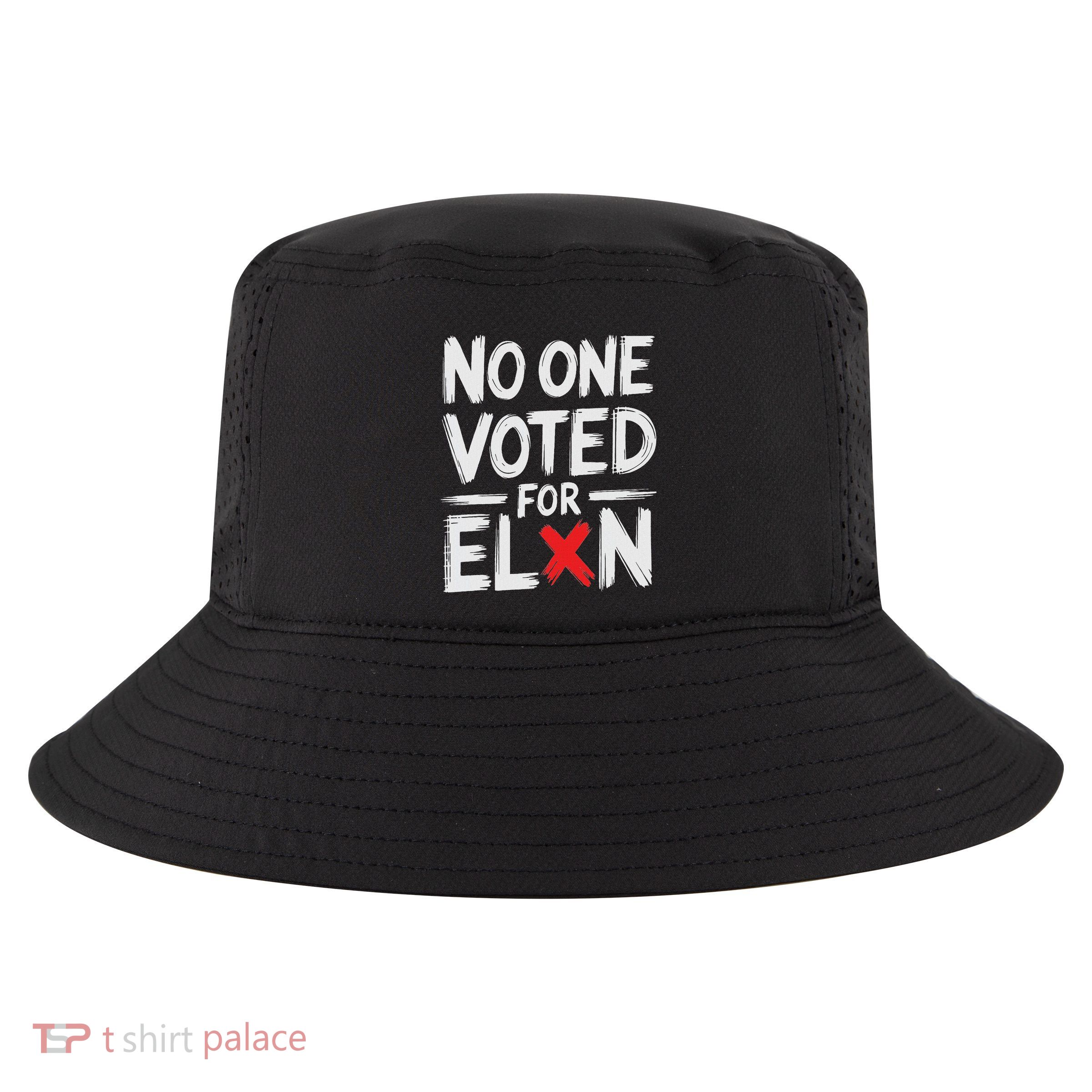 No One Voted For Elon Nobody Elected Elon Cool Comfort Performance Bucket Hat