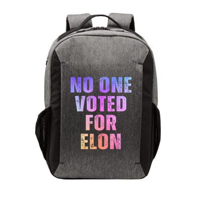 No One Voted For Elon Nobody Elected Elon  Vector Backpack