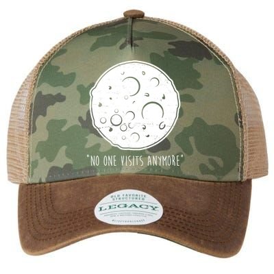 No One Visits Anymore Moon Space Legacy Tie Dye Trucker Hat