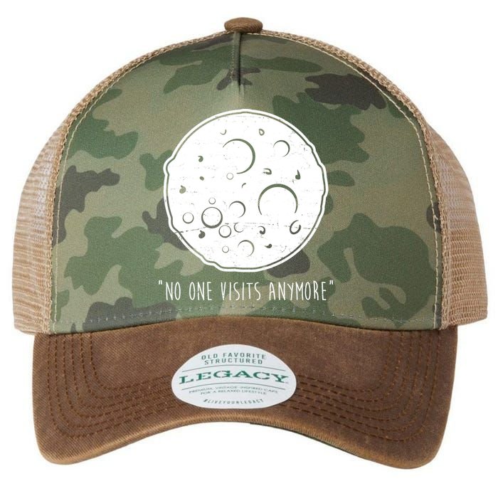 No One Visits Anymore Moon Space Legacy Tie Dye Trucker Hat