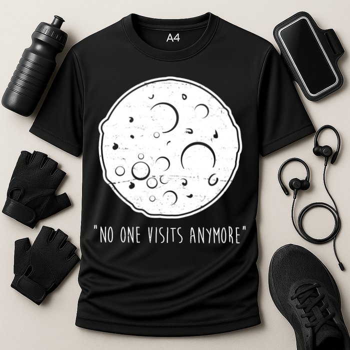 No One Visits Anymore Moon Space Performance Shirt