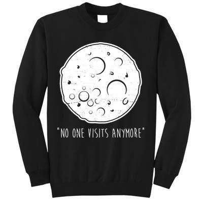 No One Visits Anymore Moon Space Sweatshirt