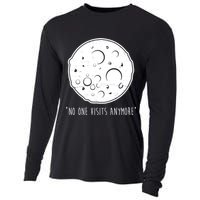 No One Visits Anymore Moon Space Cooling Performance Long Sleeve Crew