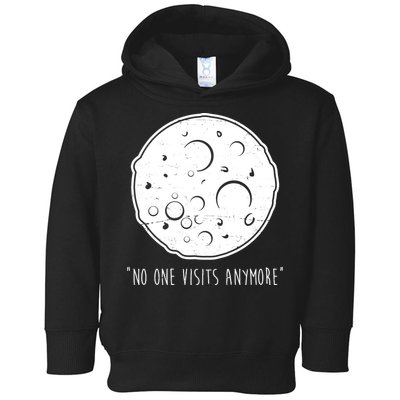 No One Visits Anymore Moon Space Toddler Hoodie