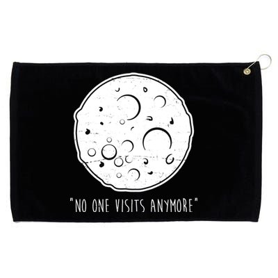 No One Visits Anymore Moon Space Grommeted Golf Towel