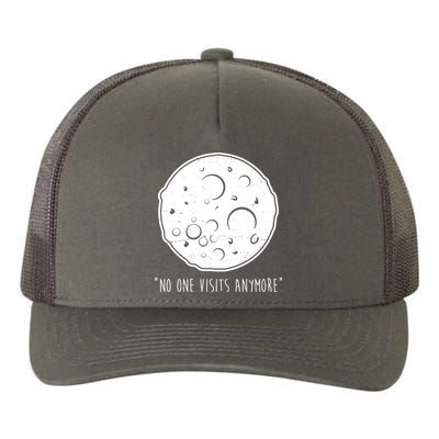 No One Visits Anymore Moon Space Yupoong Adult 5-Panel Trucker Hat
