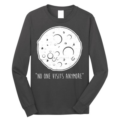 No One Visits Anymore Moon Space Long Sleeve Shirt