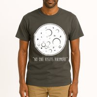 No One Visits Anymore Moon Space Tall T-Shirt
