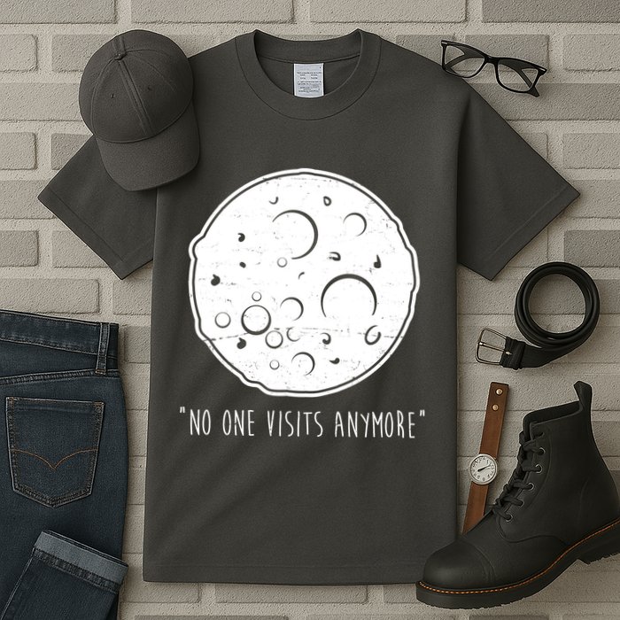 No One Visits Anymore Moon Space Tall T-Shirt