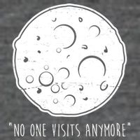 No One Visits Anymore Moon Space Tall T-Shirt
