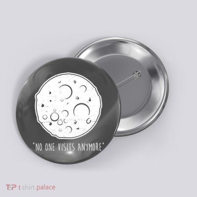 No One Visits Anymore Moon Space Button