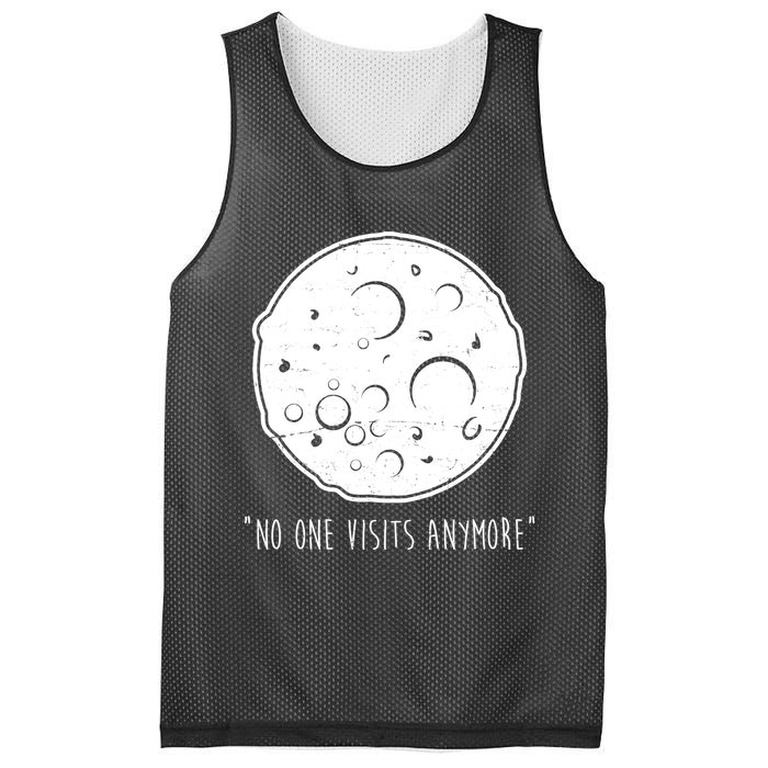 No One Visits Anymore Moon Space Mesh Reversible Basketball Jersey Tank