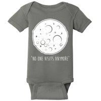 No One Visits Anymore Moon Space Baby Bodysuit