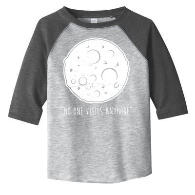 No One Visits Anymore Moon Space Toddler Fine Jersey T-Shirt