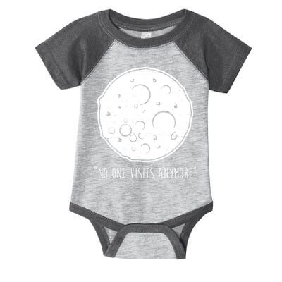 No One Visits Anymore Moon Space Infant Baby Jersey Bodysuit