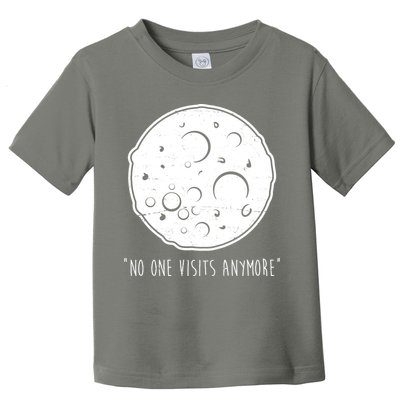 No One Visits Anymore Moon Space Toddler T-Shirt