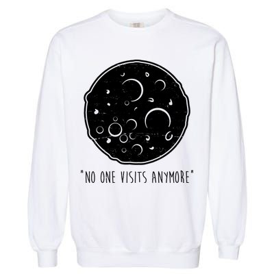 No One Visits Anymore Moon Space Garment-Dyed Sweatshirt