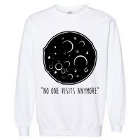 No One Visits Anymore Moon Space Garment-Dyed Sweatshirt