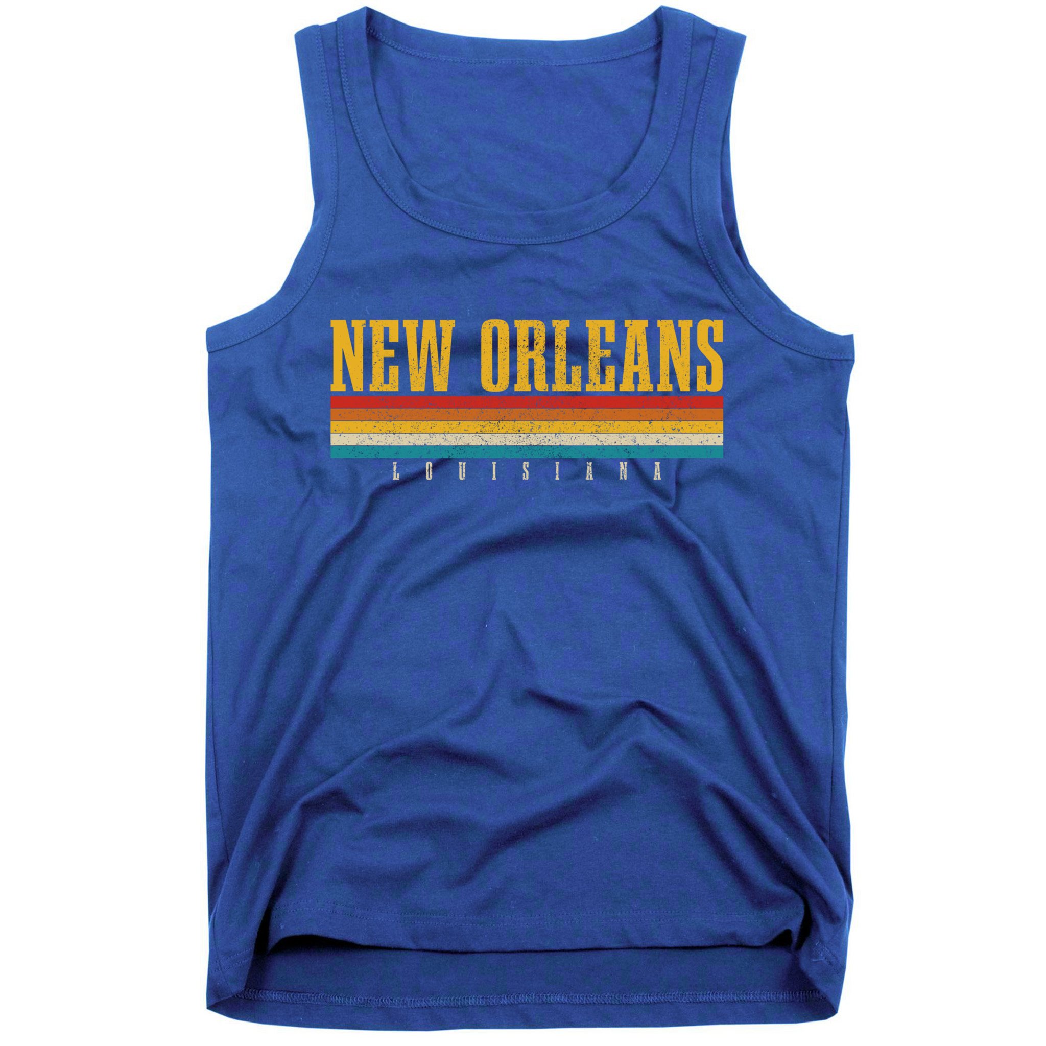 New Orleans Vintage Louisiana Gift Tank Top