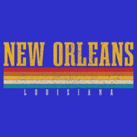 New Orleans Vintage Louisiana Gift Womens T-Shirt