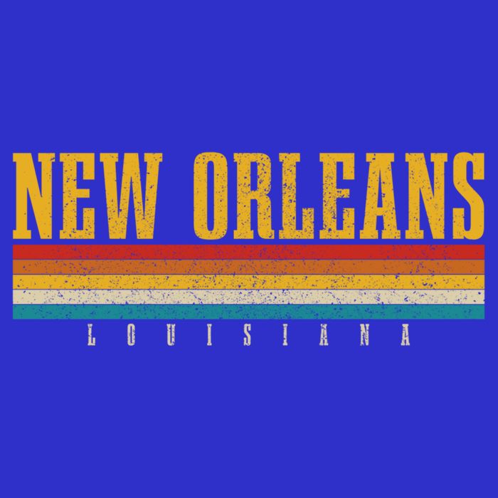 New Orleans Vintage Louisiana Gift Womens T-Shirt