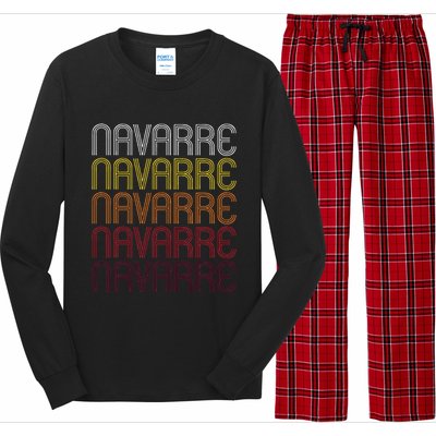 Navarre Oh Vintage Style Ohio Long Sleeve Pajama Set