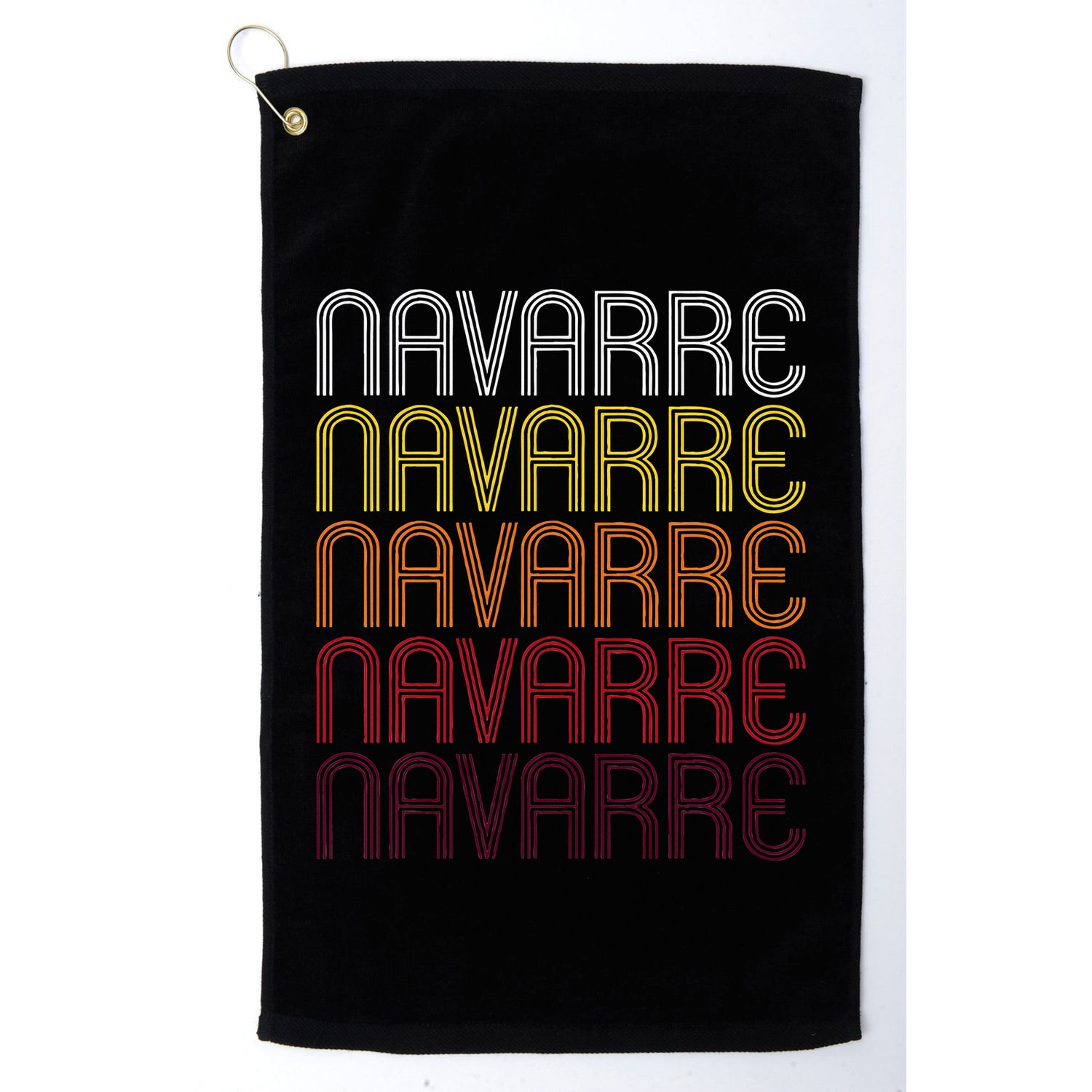 Navarre Oh Vintage Style Ohio Golf Towel