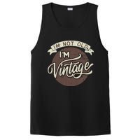 Not Old Vintage Funny Old Man Funny Dad PosiCharge Competitor Tank