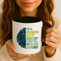 November Birthday Guy Has 3 Sides Sweet Funny Crazy  Mug