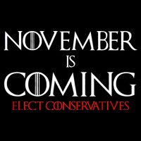November is Coming Elect Conservatives Election City Backpack