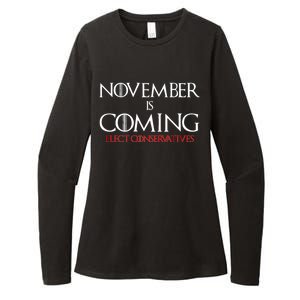 November is Coming Elect Conservatives Election Womens CVC Long Sleeve Shirt