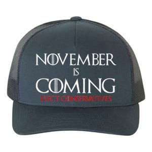 November is Coming Elect Conservatives Election Yupoong Adult 5-Panel Trucker Hat