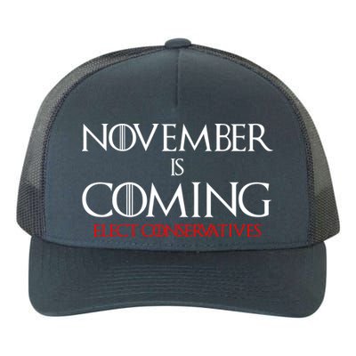 November is Coming Elect Conservatives Election Yupoong Adult 5-Panel Trucker Hat
