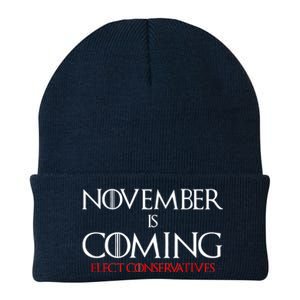 November is Coming Elect Conservatives Election Knit Cap Winter Beanie