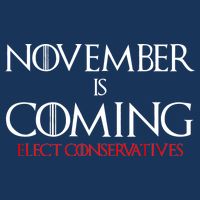 November is Coming Elect Conservatives Election 16 in Basic Backpack
