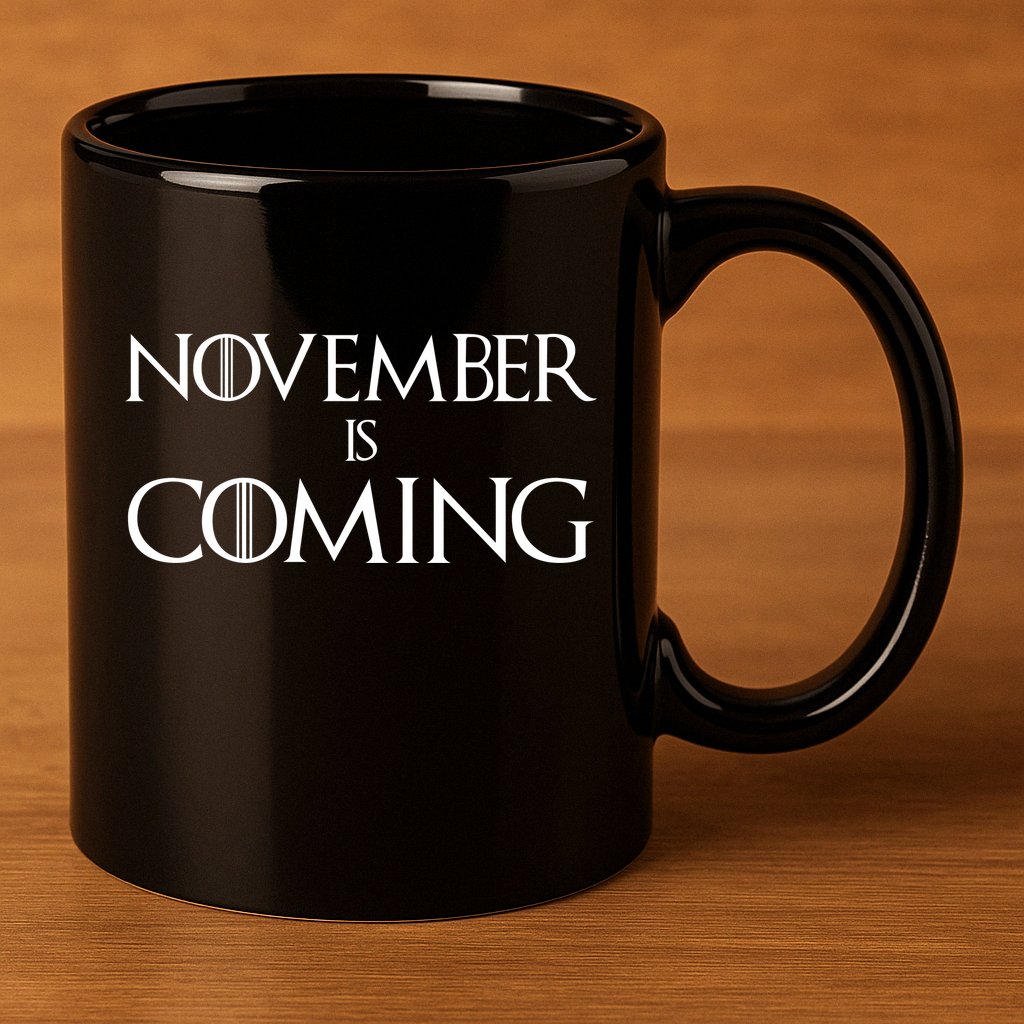 November is Coming Election 11oz C Handle Ceramic Mug