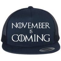 November is Coming Election Flat Bill Trucker Hat