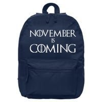 November is Coming Election 16 in Basic Backpack