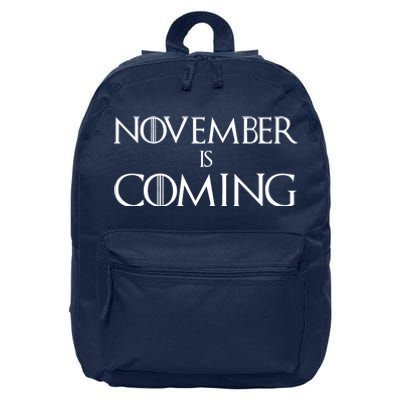 November is Coming Election 16 in Basic Backpack