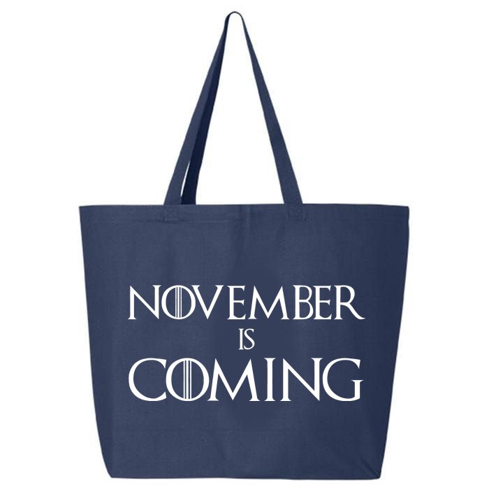 November is Coming Election 25L Jumbo Tote